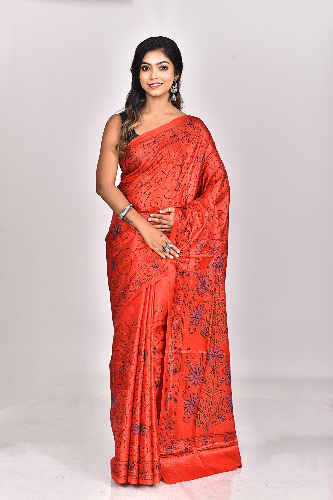 NEW ASSAM BS KANTHA SAREE Thumbnail