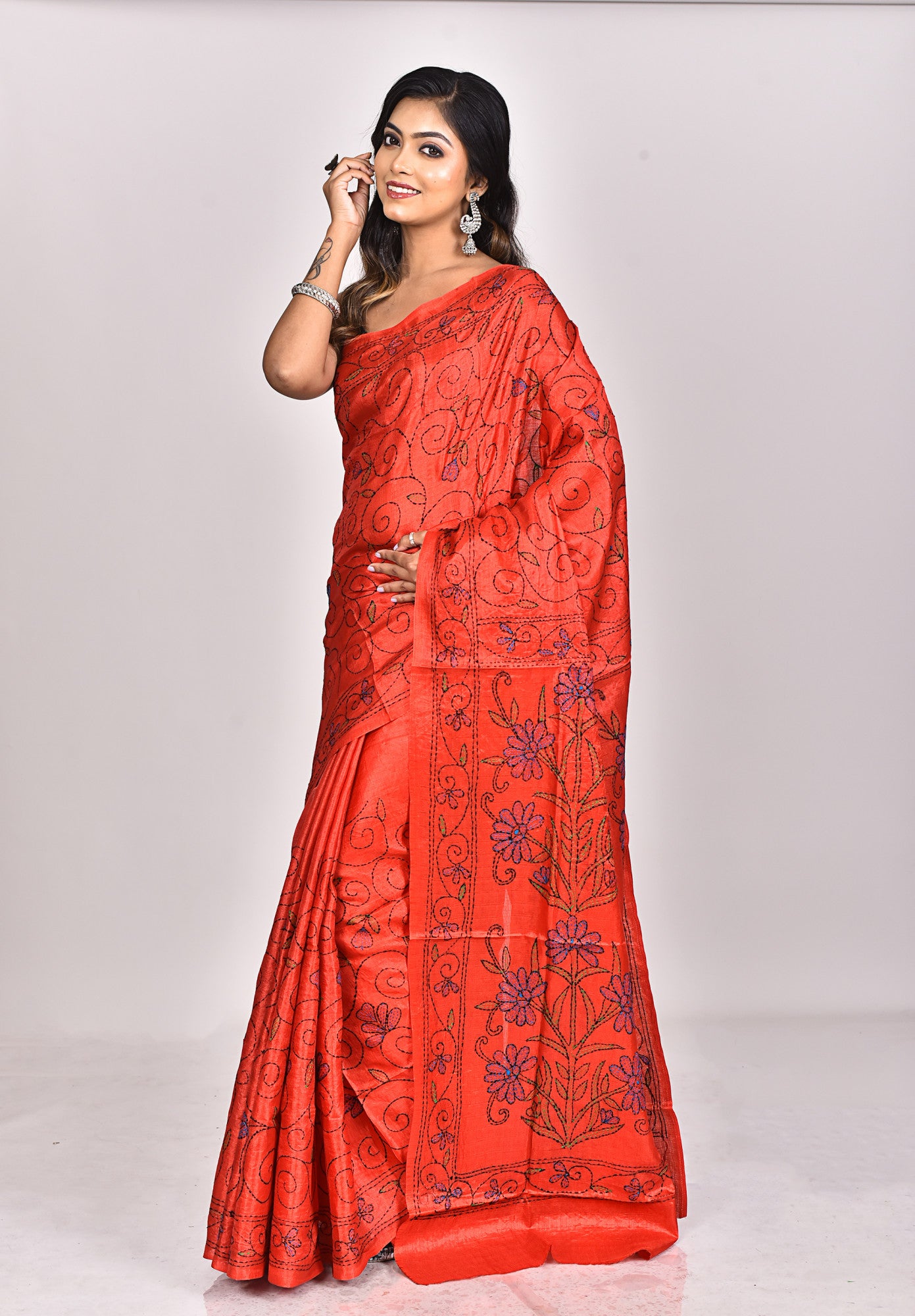 NEW ASSAM BS KANTHA SAREE Thumbnail